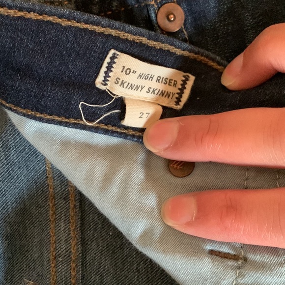 Madewell - high rise skinny jeans - Picture 3 of 5